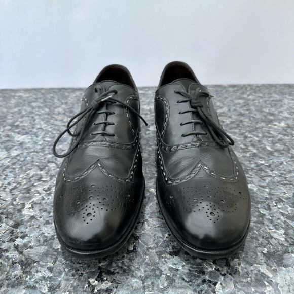 Bottega Veneta Italy Wingtip Oxford Dress Shoes Mens EUR 44 - Picture 3 of 14